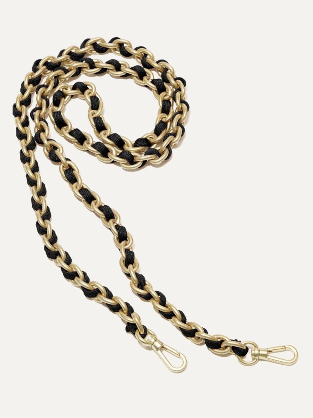 NWT Rothy's Crossbody Strap Black & Gold Chain - Fots All Bags - A Luxury touch